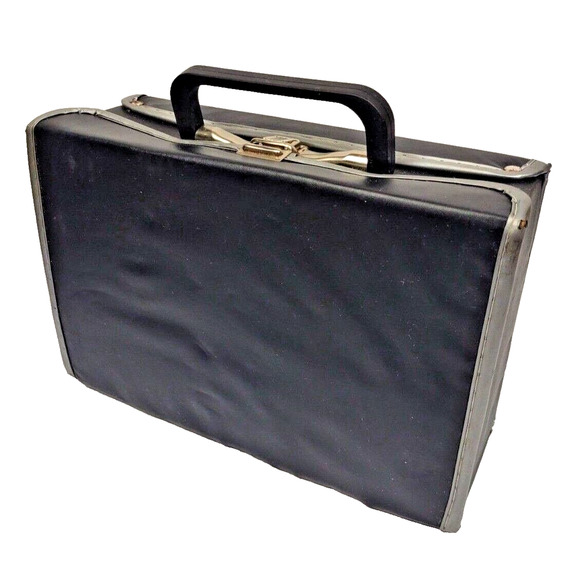 Vintage Cassette Tape Carrying Case Storage Lot Full of Tapes Holds 12 Cassettes - Picture 10 of 12